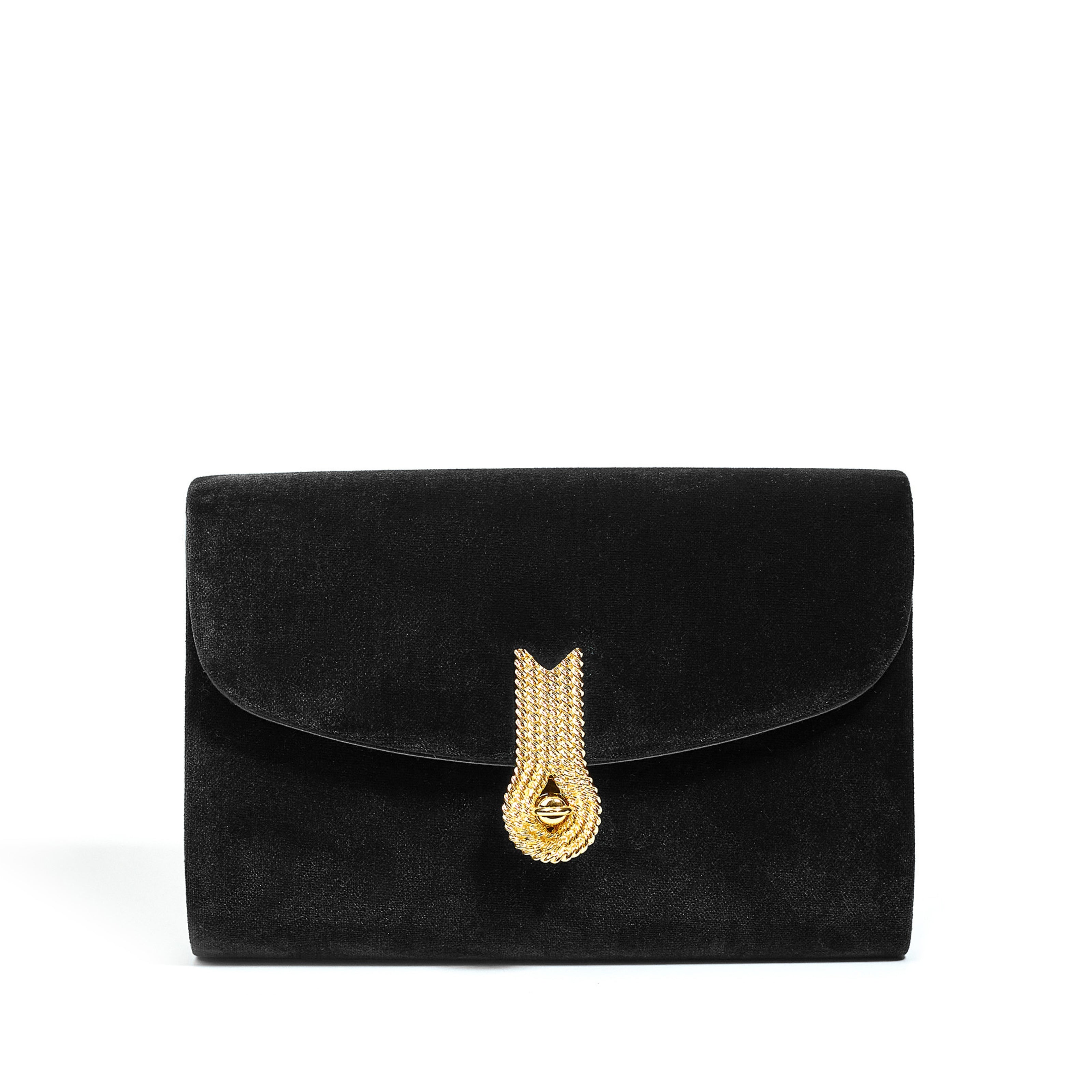 QUEEN MID VELVET BLACK