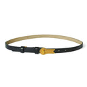 QUEEN BELT PRINTED CROCO BLACK