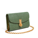 QUEEN MID STRAW GREEN