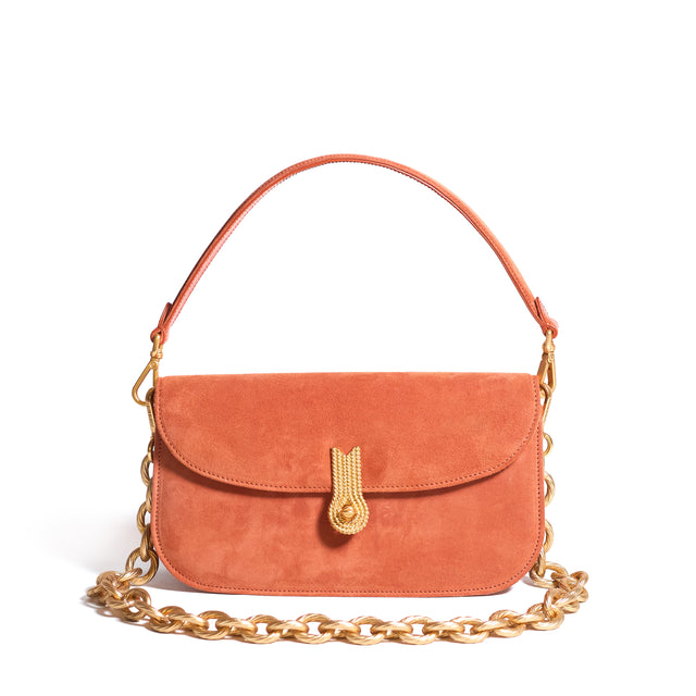 CACCIATORA LONG SUEDE ORANGE