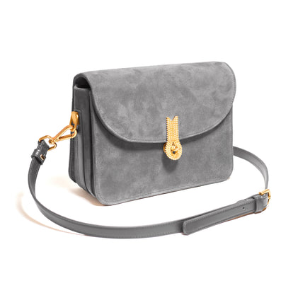 QUEEN VERA SUEDE GREY