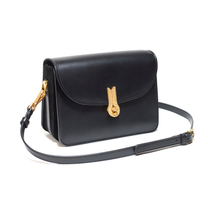QUEEN VERA CALF BLACK