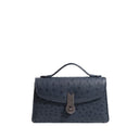 QUEEN ALTROVE OSTRICH BLUE NAVY
