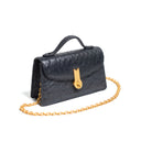 QUEEN ALTROVE OSTRICH BLACK