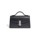 QUEEN ALTROVE OSTRICH BLACK