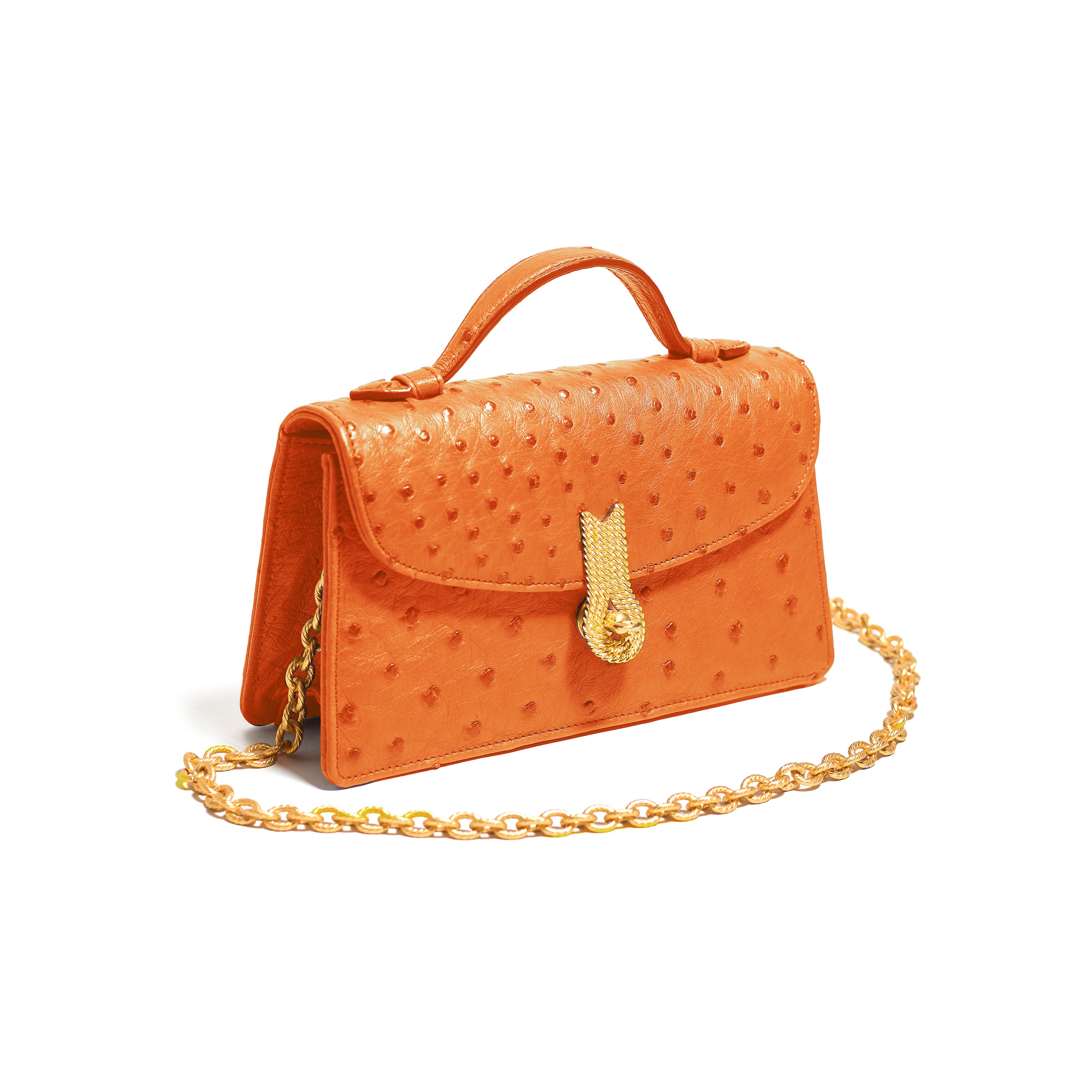 QUEEN ALTROVE OSTRICH ORANGE