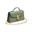 QUEEN ALTROVE OSTRICH PISTACCHIO