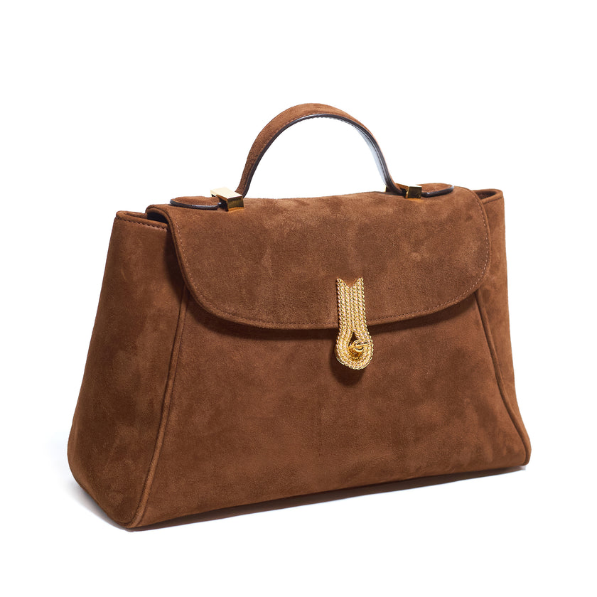QUEEN MINI MUM SUEDE TURCASSO