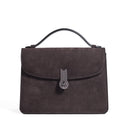 QUEEN ALTROVE BIG SUEDE CIOCCOLATO/GUNMETAL