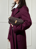 CACCIATORA LONG SUEDE CHOCOLATE MTO - Delivery 40/50 working days