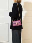 QUEEN ALTROVE OSTRICH BORDEAUX MTO Delivery 40/50 working days