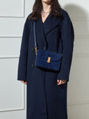 QUEEN VERA SUEDE NAVY