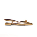 QUEEN SLINGBACK GOLD
