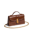 QUEEN ALTROVE CROCO COGNAC
