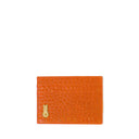CARD HOLDER PRINTED CROCO ORANGE