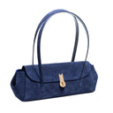 QUEEN PIERA SUEDE NAVY BLUE MTO Delivery 40/50 working days