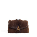 QUEEN ALTROVE CROCO & MINK DEMI BUFF