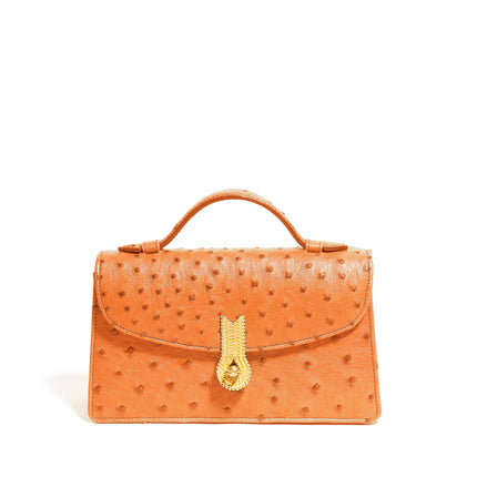 QUEEN ALTROVE OSTRICH ORANGE