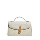 QUEEN ALTROVE OSTRICH IVORY MTO - Delivery 40/50 working days