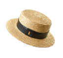 QUEEN STRAW HAT BLACK