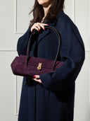 QUEEN PIERA SUEDE VINTAGE PORT MTO Delivery 40/50 working days