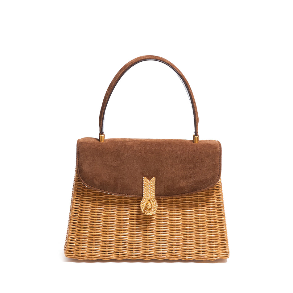 QUEEN RATTAN SUEDE TURCASSO