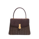 QUEEN RATTAN SUEDE CHOCOLATE