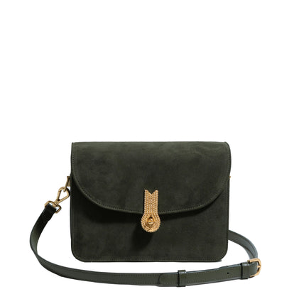 QUEEN VERA SUEDE MILITARE