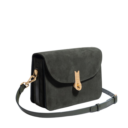 QUEEN VERA SUEDE MILITARE