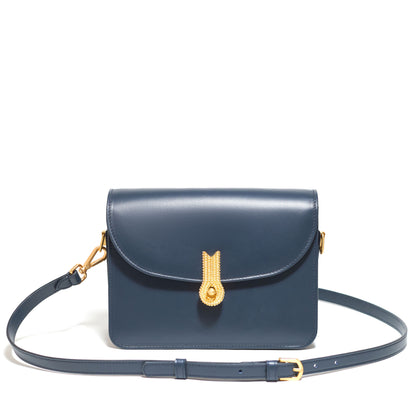 QUEEN VERA CALF NAVY