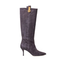 QUEEN BOOTS HEELS SUEDE VAN DYCK