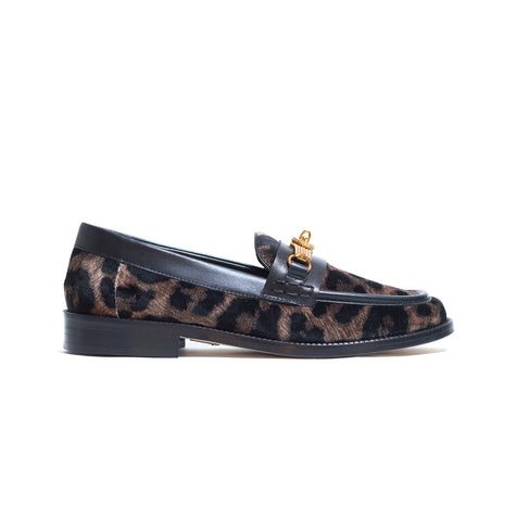 QUEEN LOAFER VELVET LEO