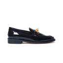QUEEN LOAFER PATENT LEATHER BLACK