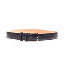 BELT CROCO BLACK MATTE