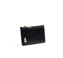 MINI WALLET CROCO BLACK