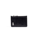 MINI WALLET CROCO BLACK