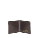 MAN WALLET OSTRICH CHOCOLATE