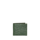MAN WALLET OSTRICH GREEN